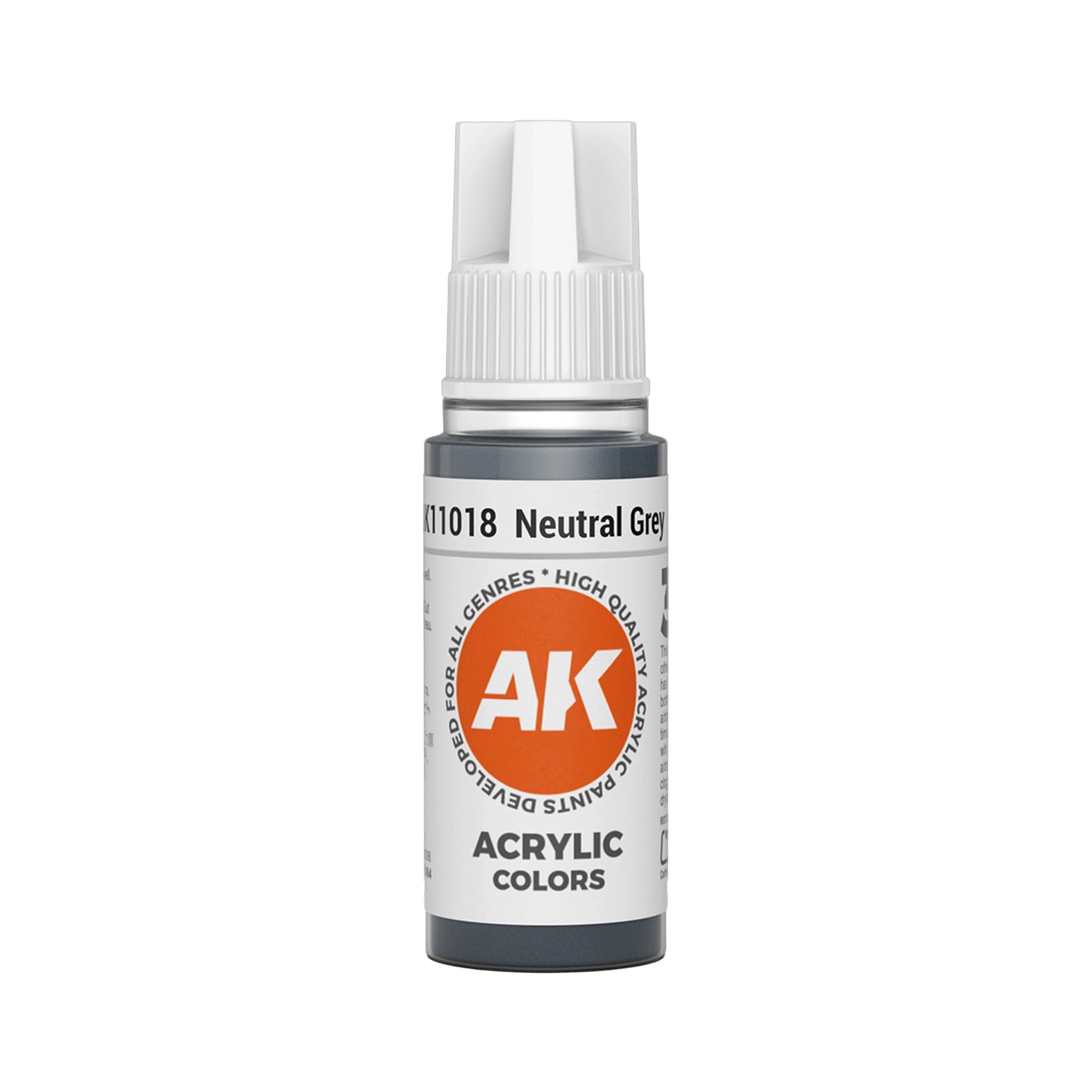 AK Interactive Standard Colors - Neutral Grey (17ml)