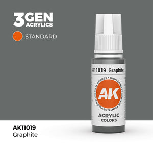AK Interactive Standard Colors - Graphite (17ml)