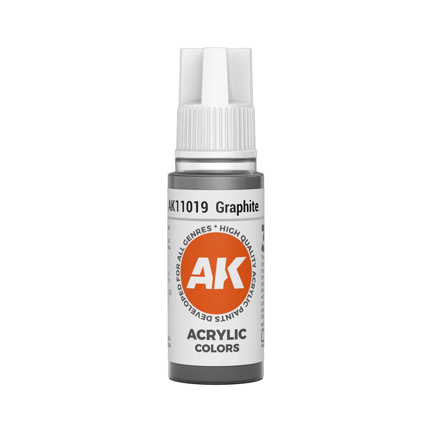 AK Interactive Standard Colors - Graphite (17ml)