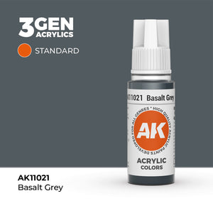 AK Interactive Standard Colors - Basalt Grey (17ml)
