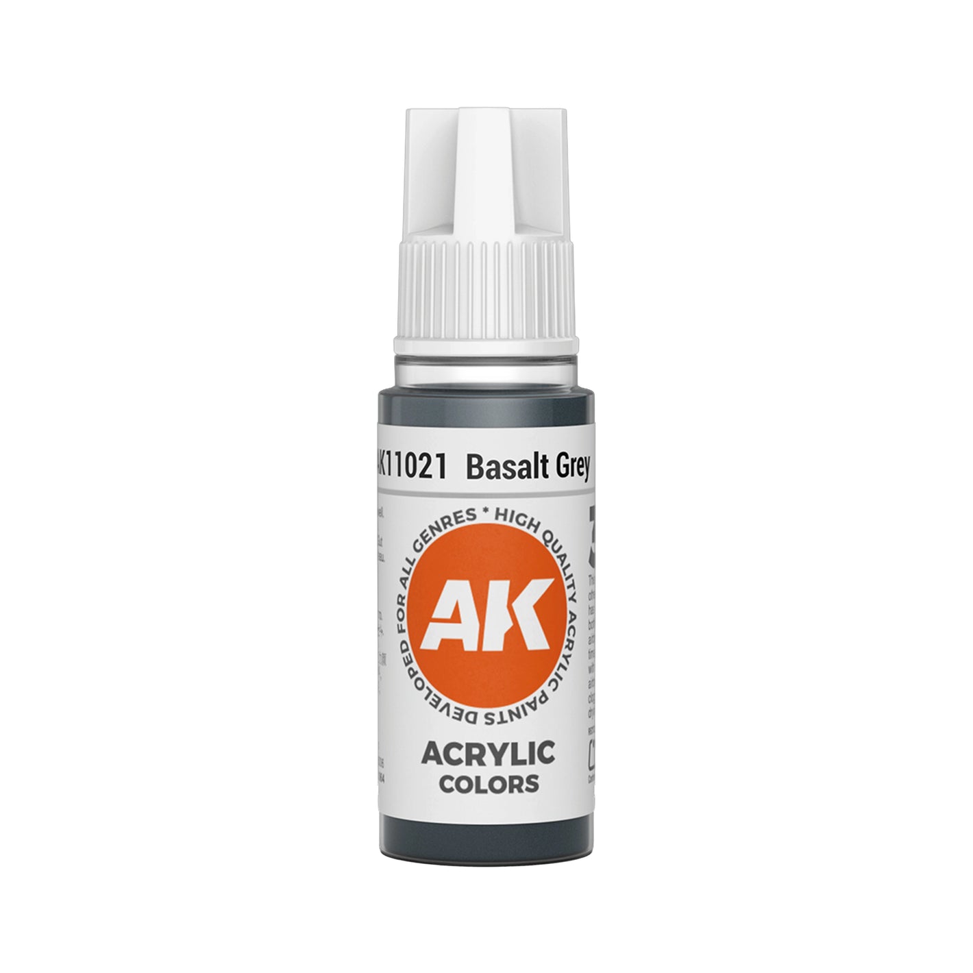 AK Interactive Standard Colors - Basalt Grey (17ml)