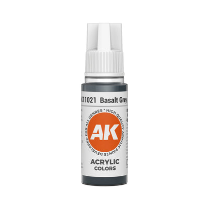 AK Interactive Standard Colors - Basalt Grey (17ml)