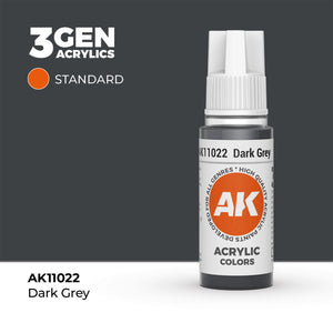 AK Interactive Standard Colors - Dark Grey (17ml)
