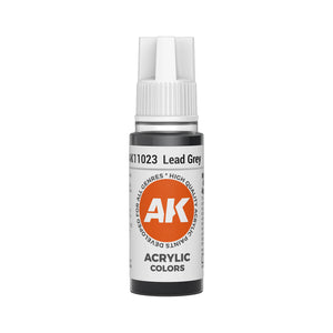 AK Interactive Standard Colors - Lead Grey (17ml)