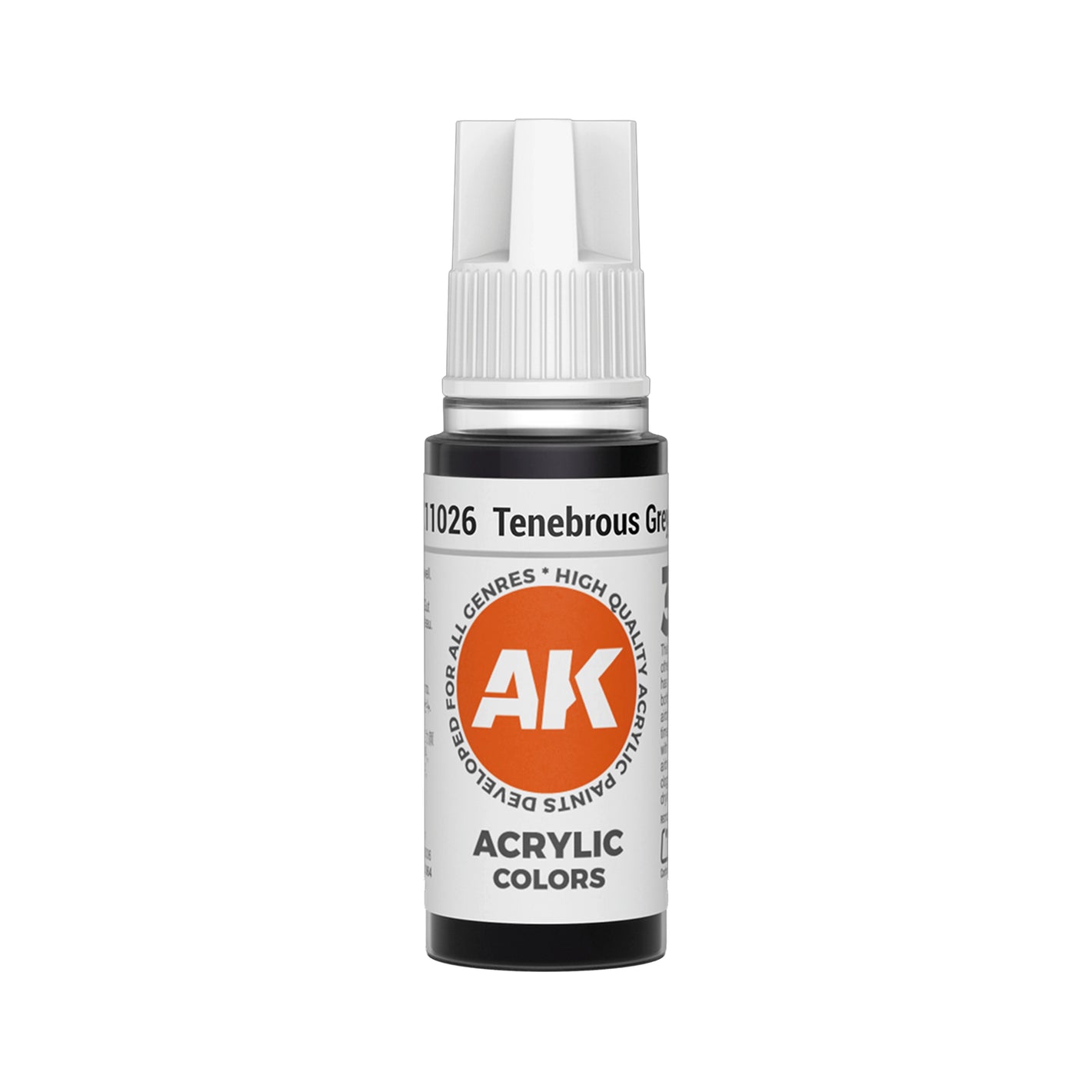 AK Interactive Standard Colors - Tenebrous Grey (17ml)