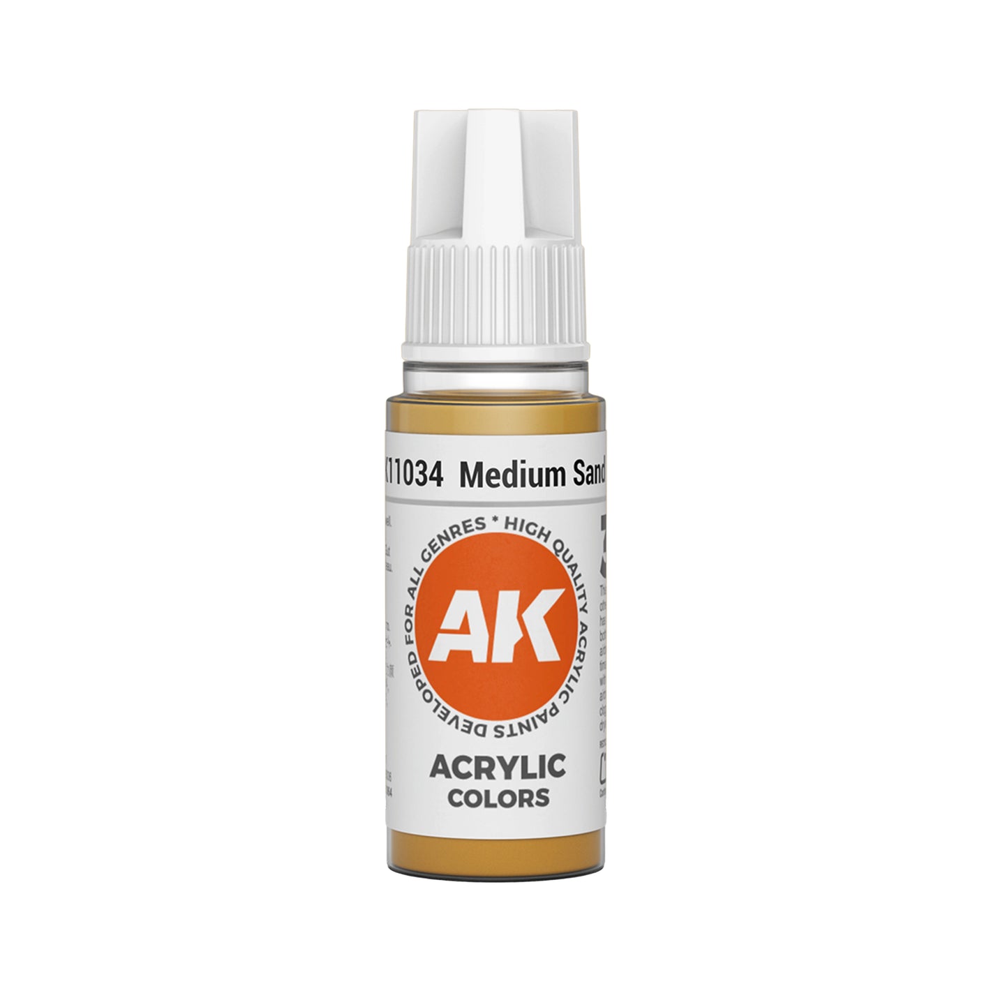 AK Interactive Standard Colors - Medium Sand (17ml)