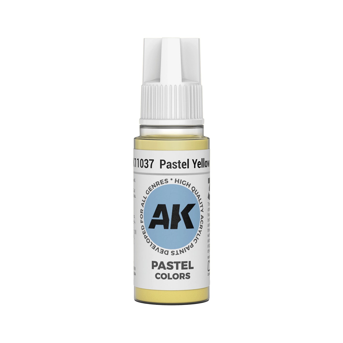AK Interactive Pastel Colors - Pastel Yellow (17ml)