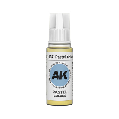 AK Interactive Pastel Colors - Pastel Yellow (17ml)