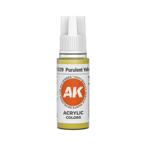 AK Interactive Standard Colors - Purulent Yellow (17ml)