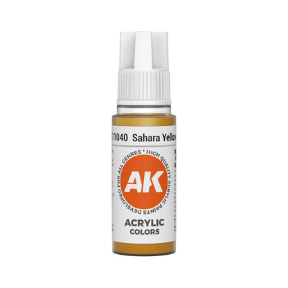 AK Interactive Standard Colors - Sahara Yellow (17ml)