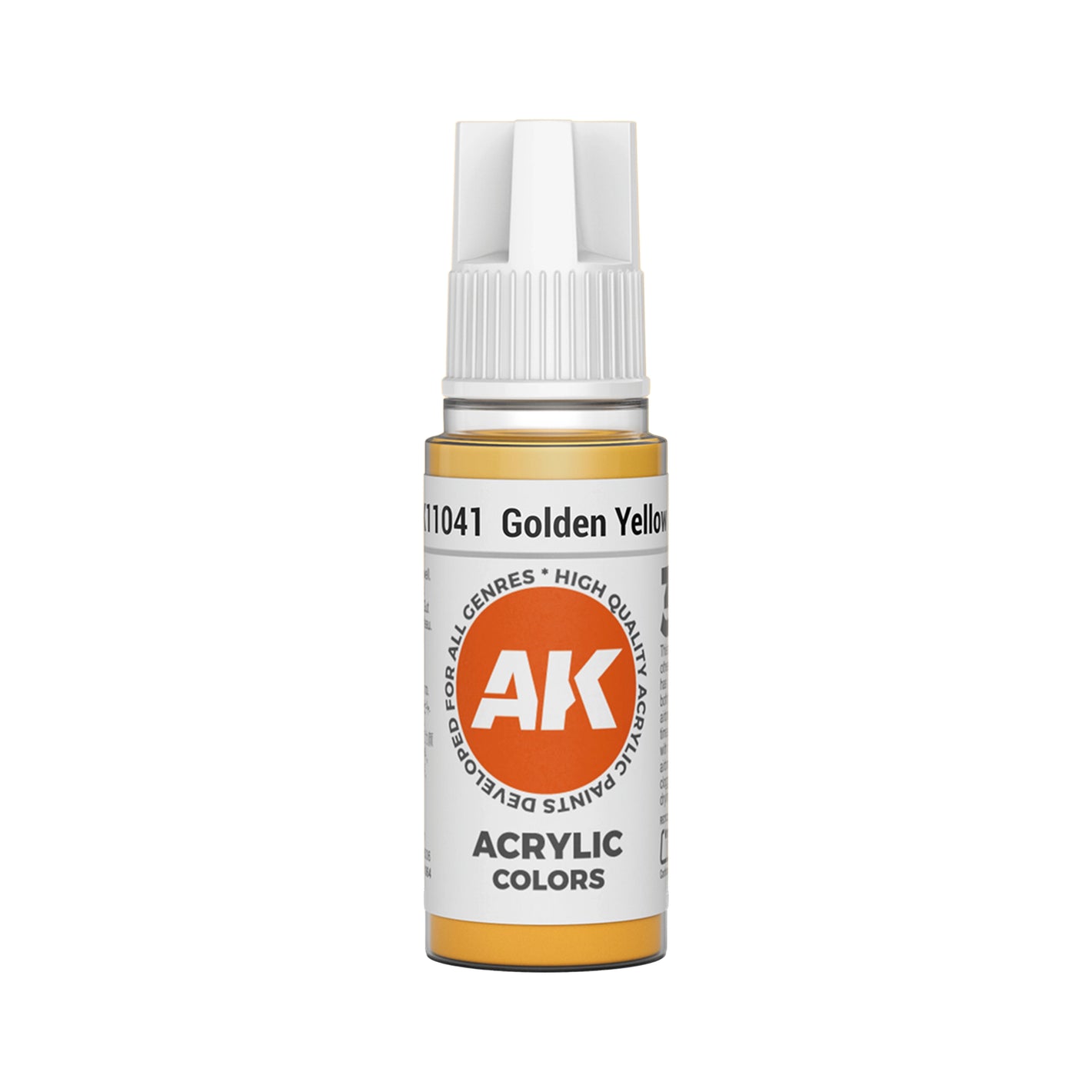 AK Interactive Standard Colors - Golden Yellow (17ml)