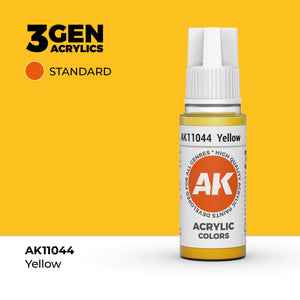 AK Interactive Standard Colors - Yellow (17ml)