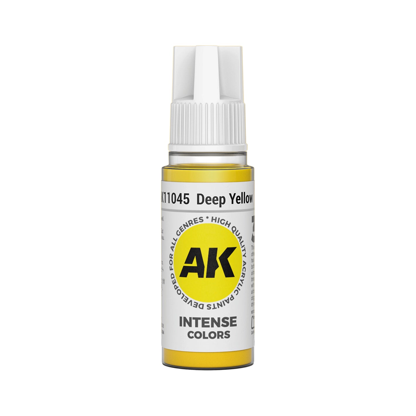 AK Interactive Intense Colors - Deep Yellow (17ml)