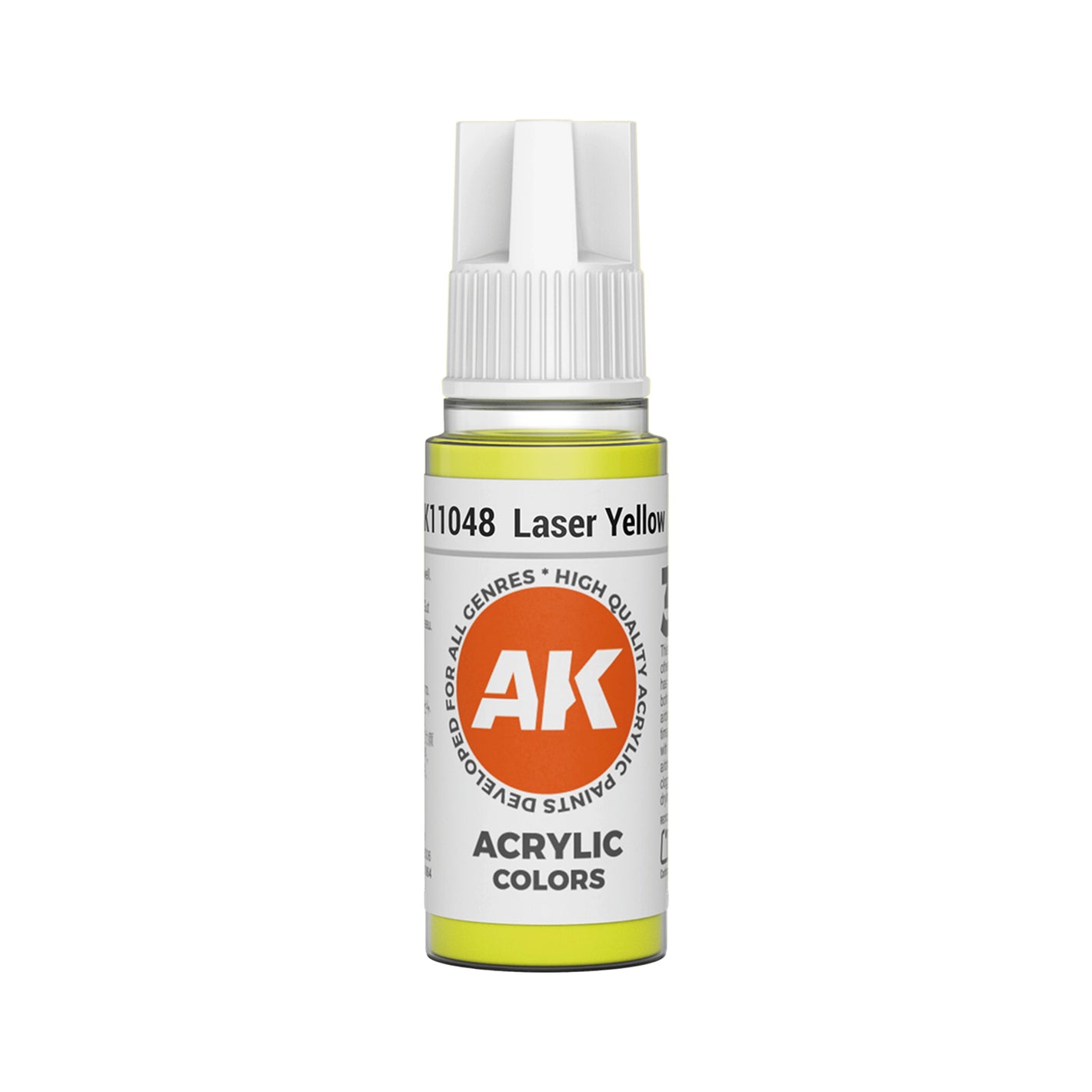 AK Interactive Standard Colors - Laser Yellow (17ml)