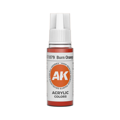 AK Interactive Standard Colors - Burn Orange (17ml)