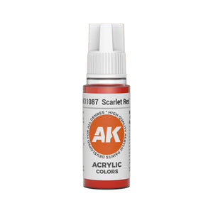 AK Interactive Standard Colors - Scarlet Red (17ml)