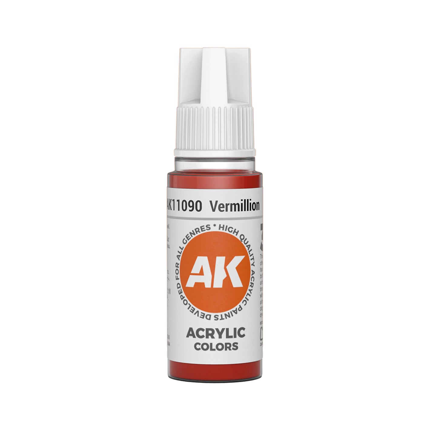 AK Interactive Standard Colors - Vermillion (17ml)