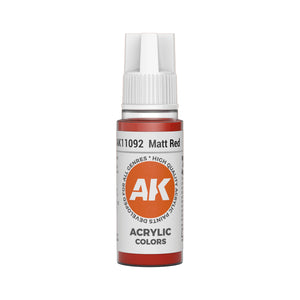 AK Interactive Standard Colors - Matt Red (17ml)