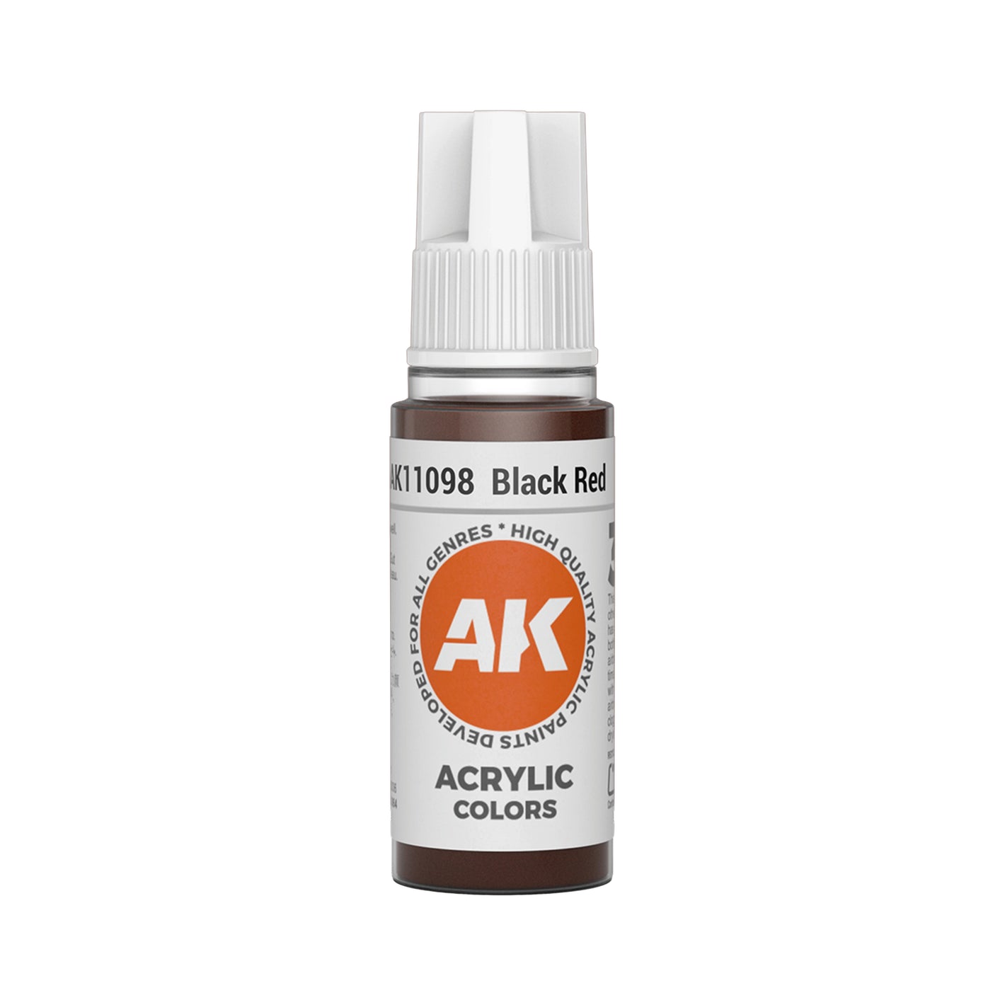 AK Interactive Standard Colors - Black Red (17ml)