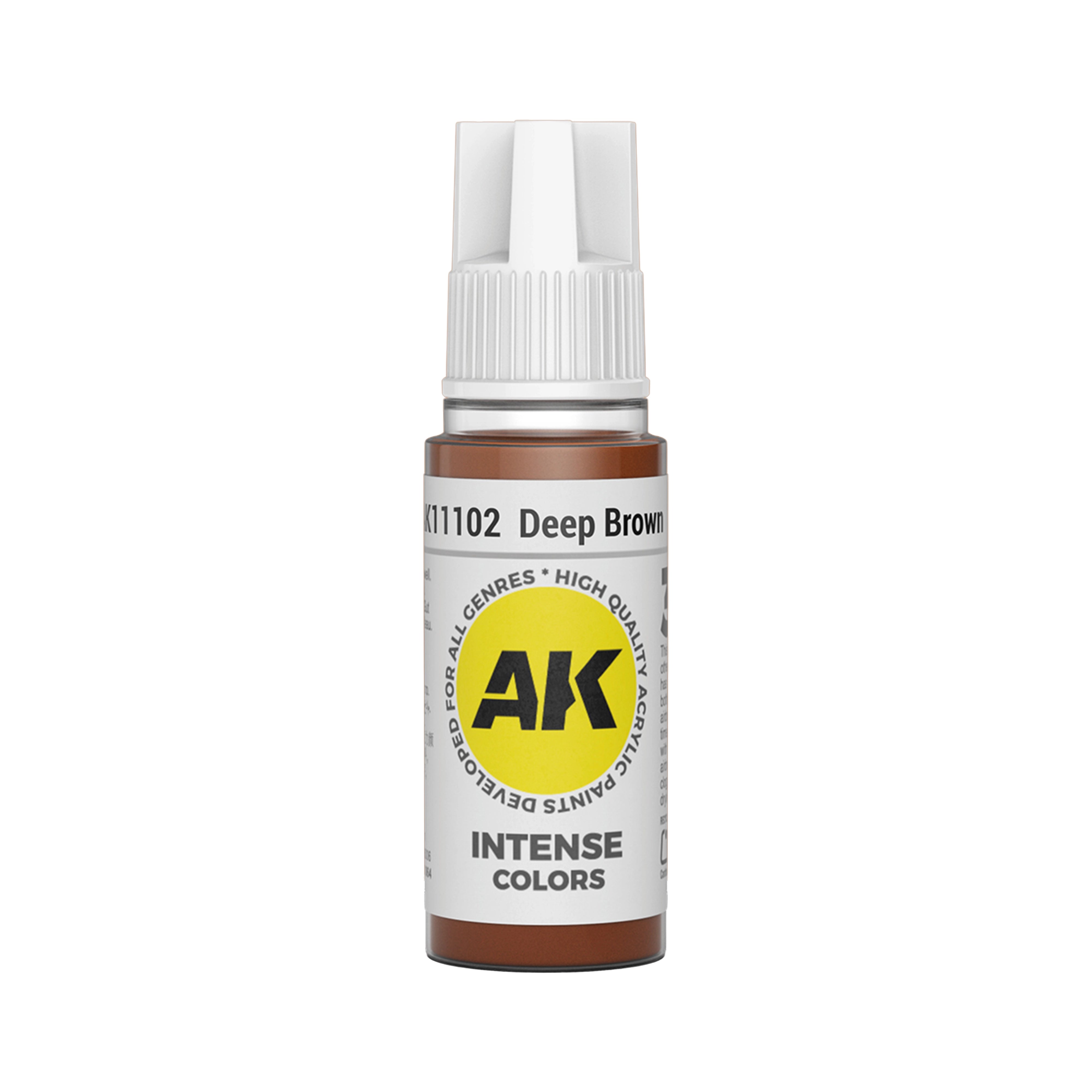 AK Interactive Intense Colors - Deep Brown (17ml)