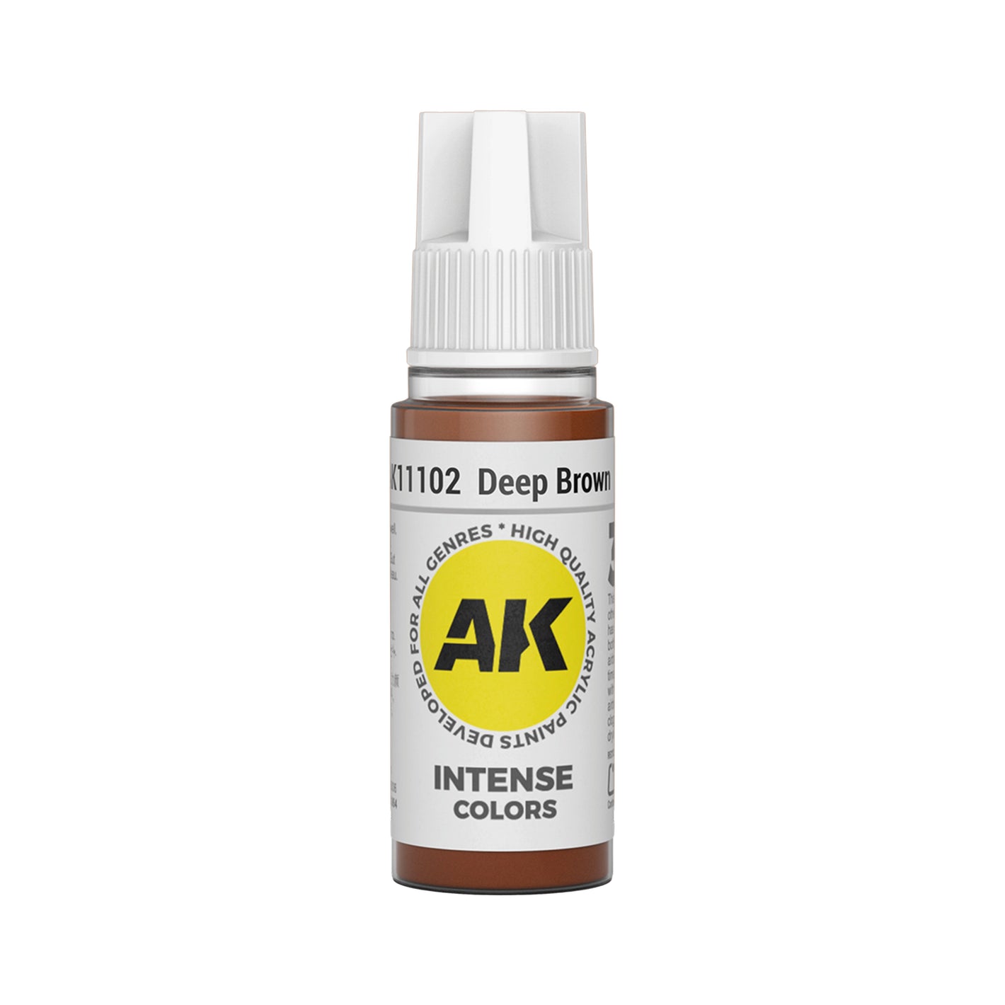 AK Interactive Intense Colors - Deep Brown (17ml)