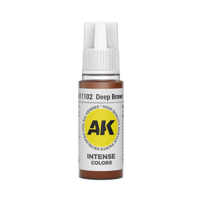 AK Interactive Intense Colors - Deep Brown (17ml)