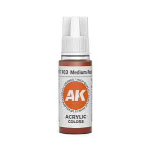 AK Interactive Standard Colors - Medium Rust (17ml)