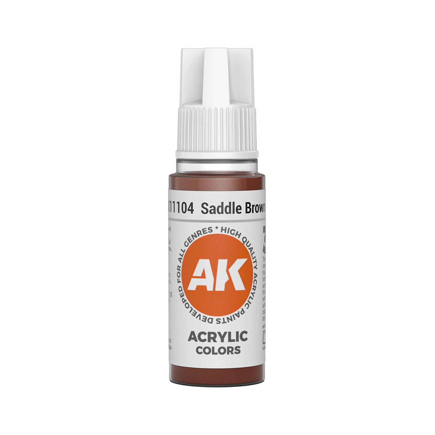 AK Interactive Standard Colors - Saddle Brown (17ml)