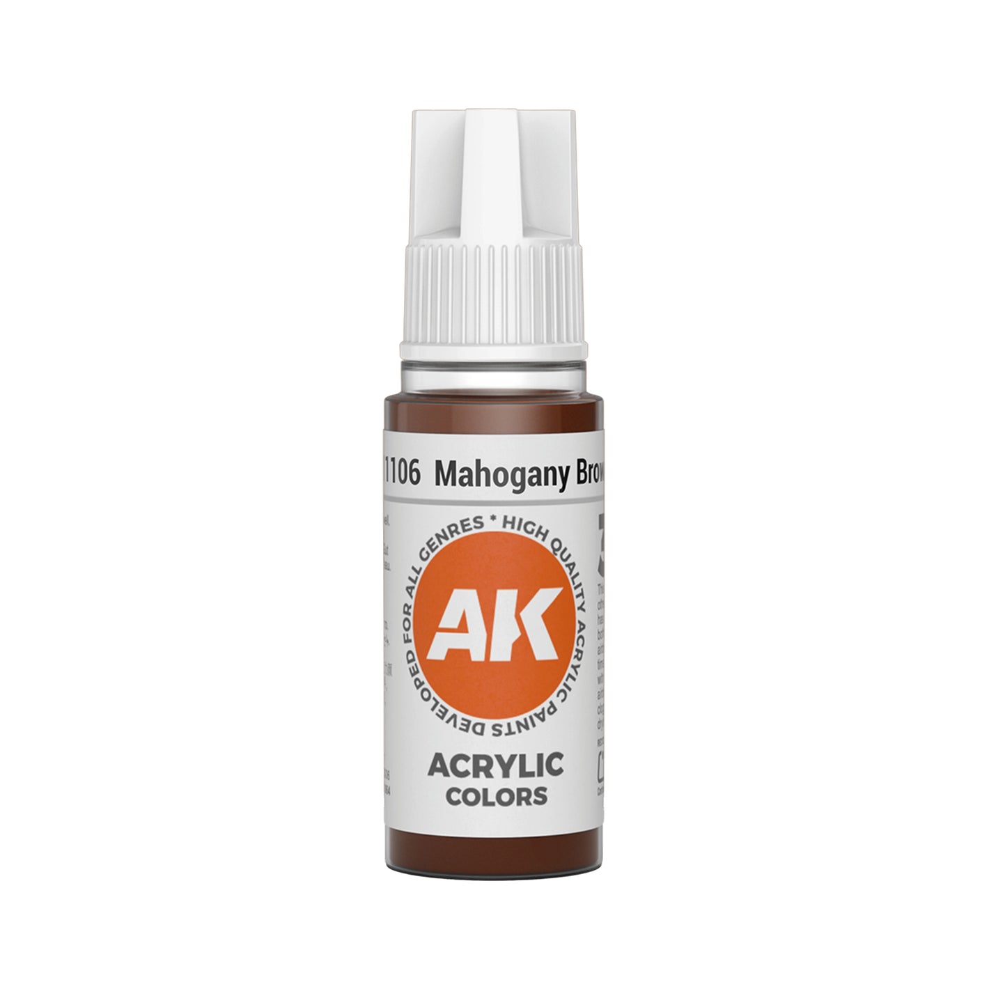 AK Interactive Standard Colors - Mahogany Brown (17ml)