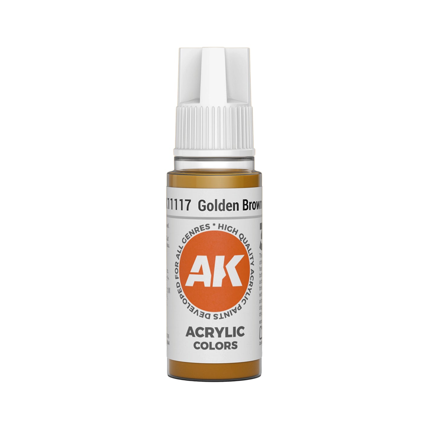 AK Interactive Standard Colors - Golden Brown (17ml)