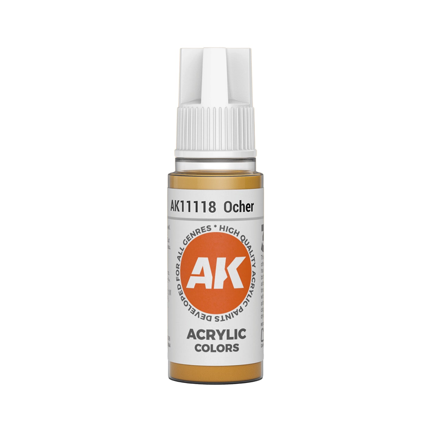 AK Interactive Standard Colors - Ochre (17ml)