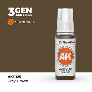 AK Interactive Standard Colors - Grey-Brown (17ml)