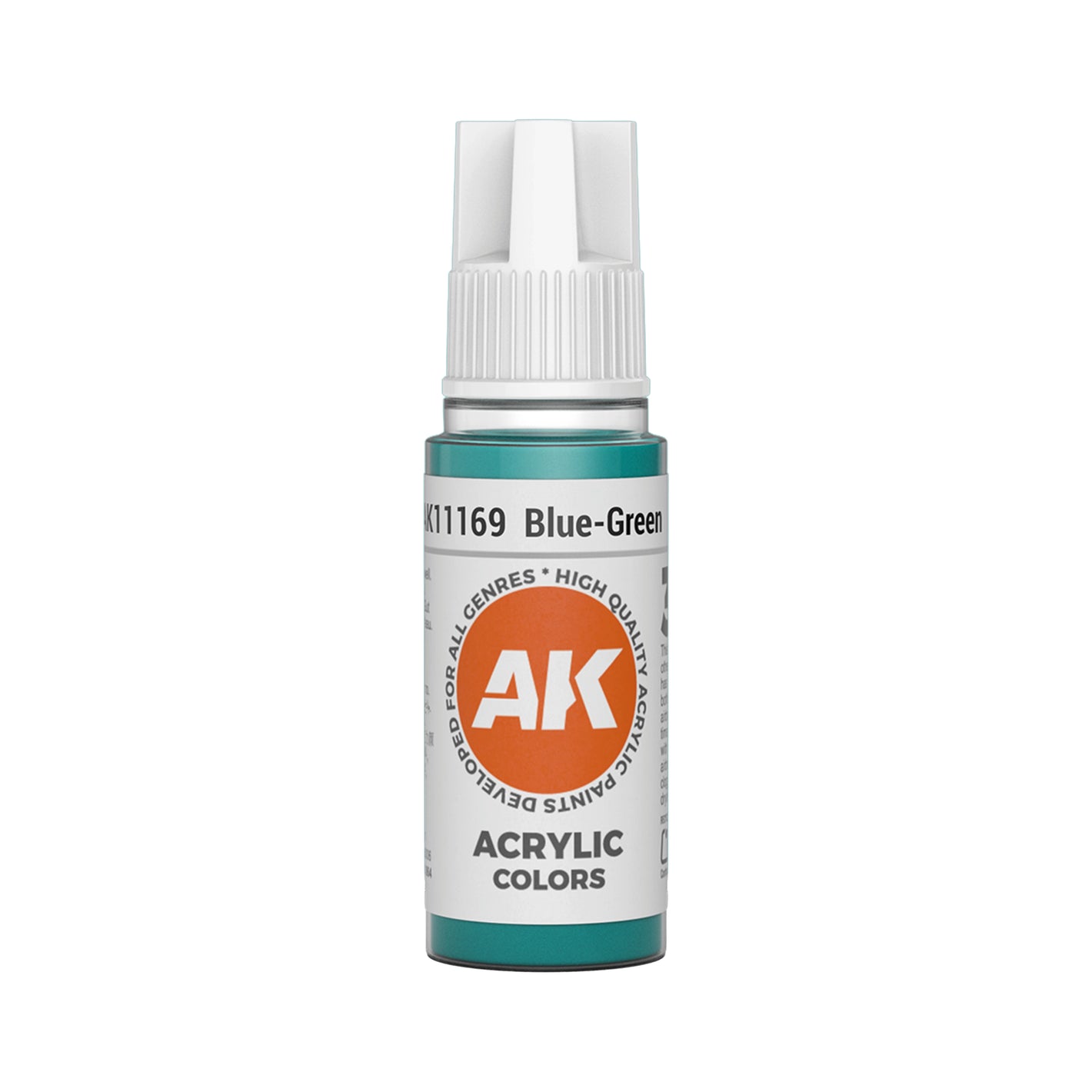 AK Interactive Standard Colors - Blue-Green (17ml)