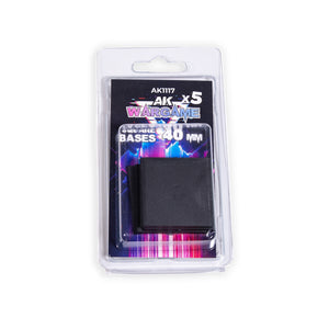 AK Interactive Square Bases 40x40mm – 5 Pack