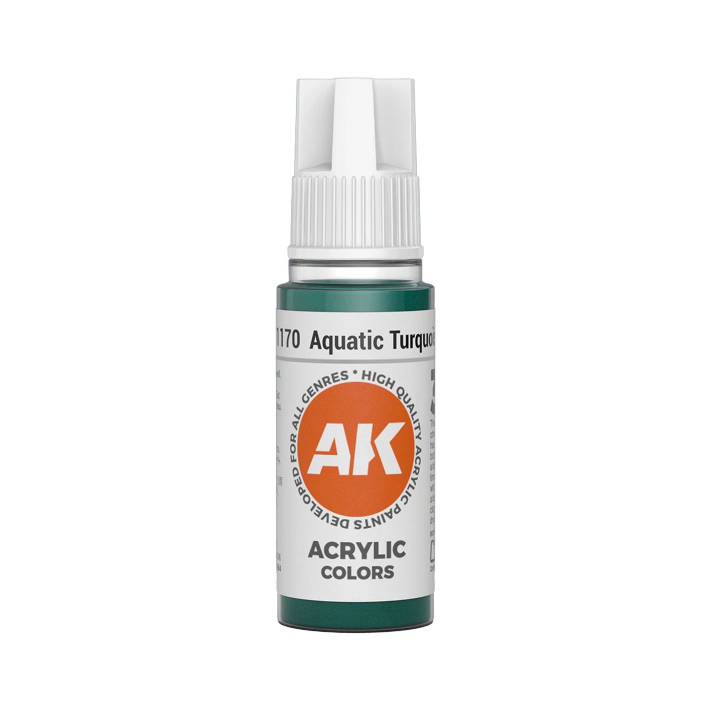 AK Interactive Standard Colors - Aquatic Turquoise (17ml)