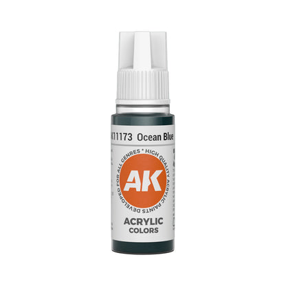 AK Interactive Standard Colors - Ocean Blue (17ml)