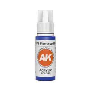 AK Interactive Standard Colors - Fluorescent Blue (17ml)