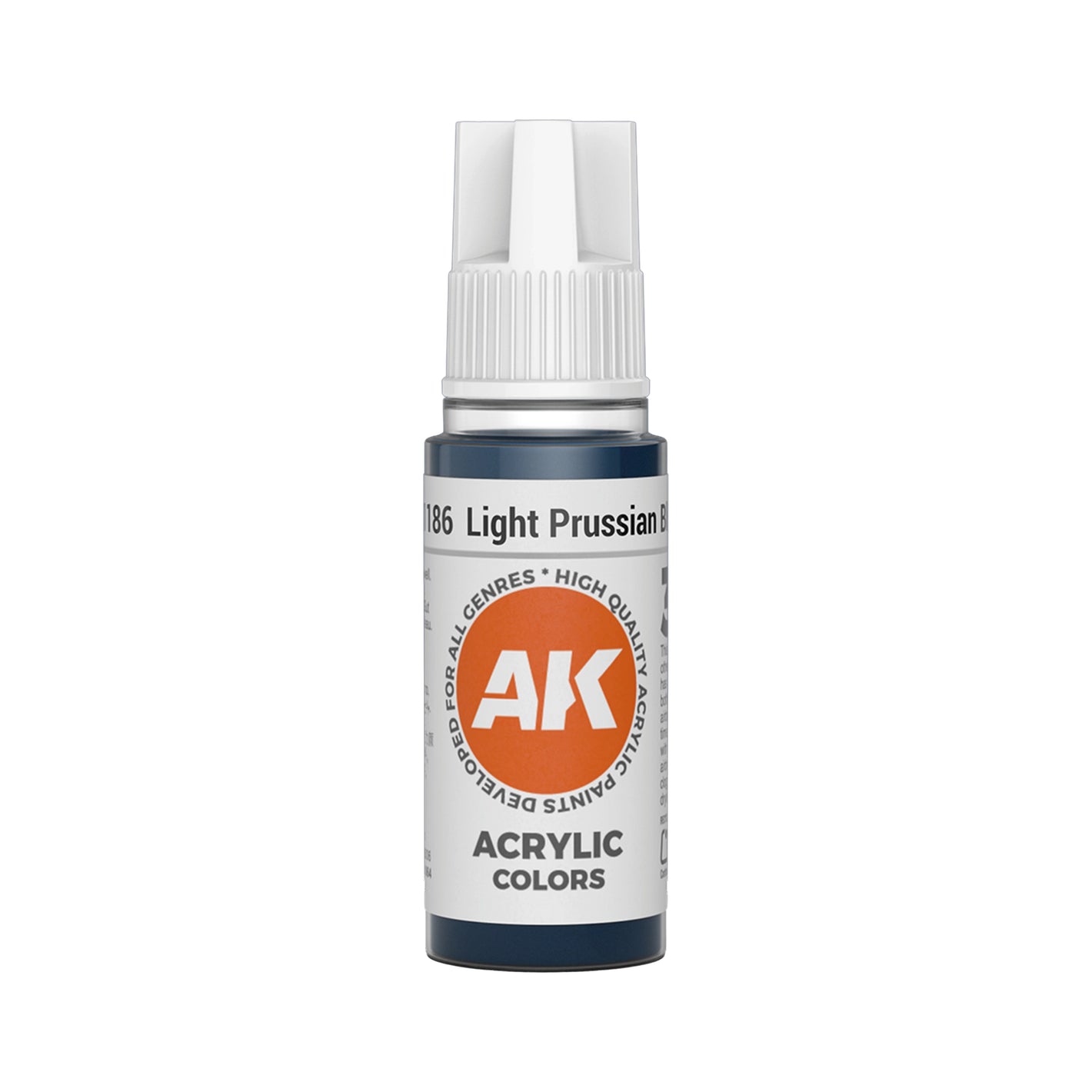 AK Interactive Standard Colors - Light Prussian Blue (17ml)