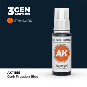 AK Interactive Standard Colors - Dark Prussian Blue (17ml)