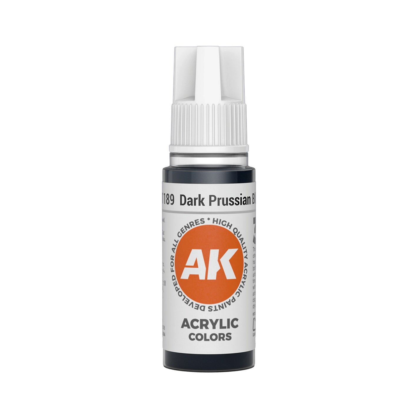 AK Interactive Standard Colors - Dark Prussian Blue (17ml)