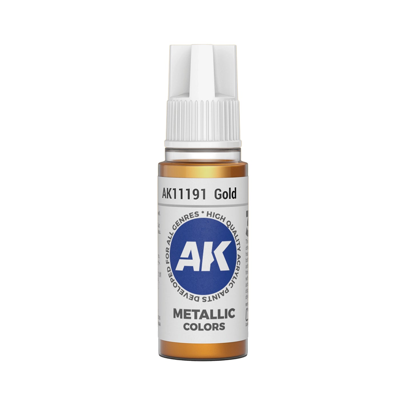 AK Interactive Metallic Colors - Gold (17ml)