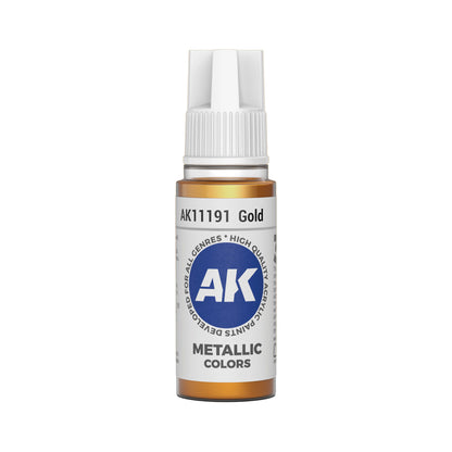 AK Interactive Metallic Colors - Gold (17ml)