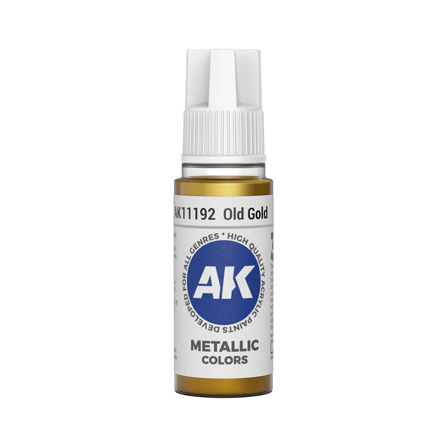 AK Interactive Metallic Colors - Old Gold (17ml)