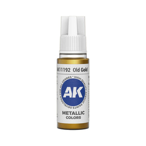AK Interactive Metallic Colors - Old Gold (17ml)