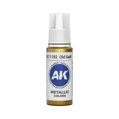 AK Interactive Metallic Colors - Old Gold (17ml)
