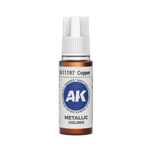 AK Interactive Metallic Colors - Copper (17ml)
