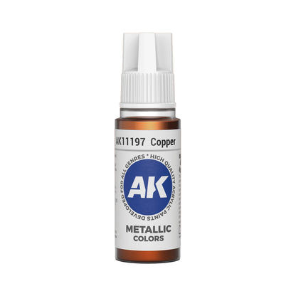AK Interactive Metallic Colors - Copper (17ml)