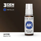 AK Interactive Metallic Colors - Burnt Tin (17ml)