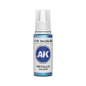AK Interactive Metallic Colors - Metallic Blue (17ml)