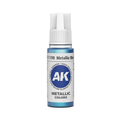 AK Interactive Metallic Colors - Metallic Blue (17ml)